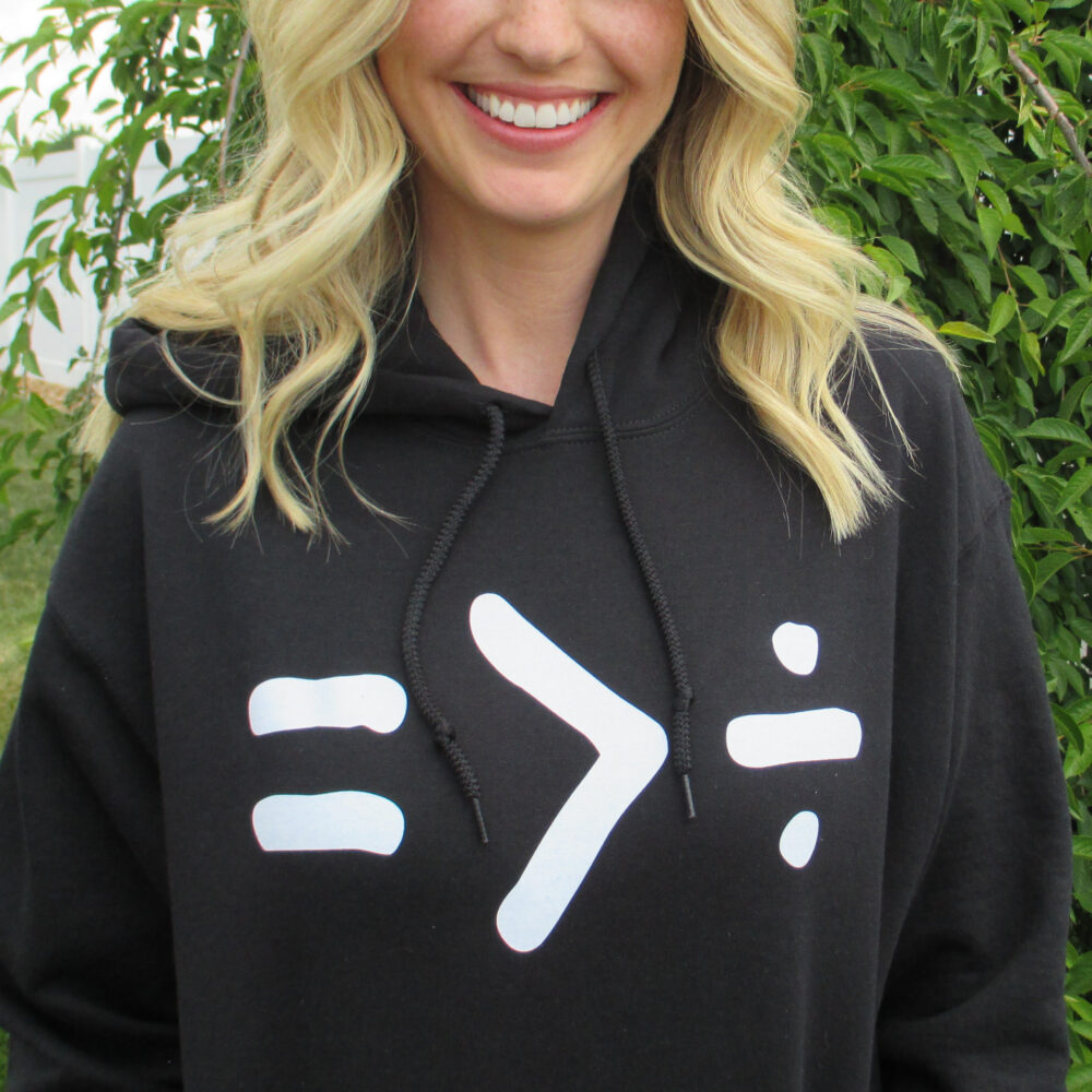 Equal is Greater Than Divided Hoodie - Image 3