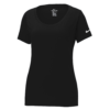 Nike® Ladies’ Dri-FIT Cotton/Poly Scoop Neck Tee - Image 5