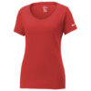 Nike® Ladies’ Dri-FIT Cotton/Poly Scoop Neck Tee - Image 12