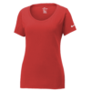 Nike® Ladies’ Dri-FIT Cotton/Poly Scoop Neck Tee - Image 6