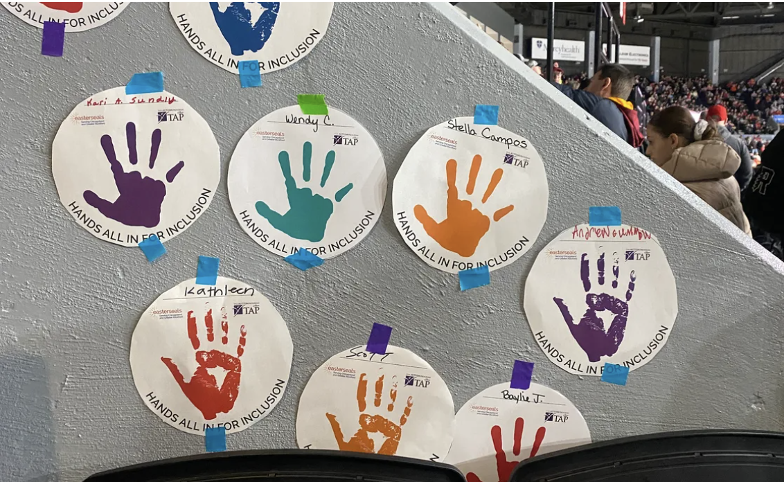 HB Threads Joins Autism Awareness Night at Rockford’s BMO Center